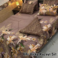 6 Piece Vicky Razayi Comforter Set – Premium Floral Printed Bedding Set