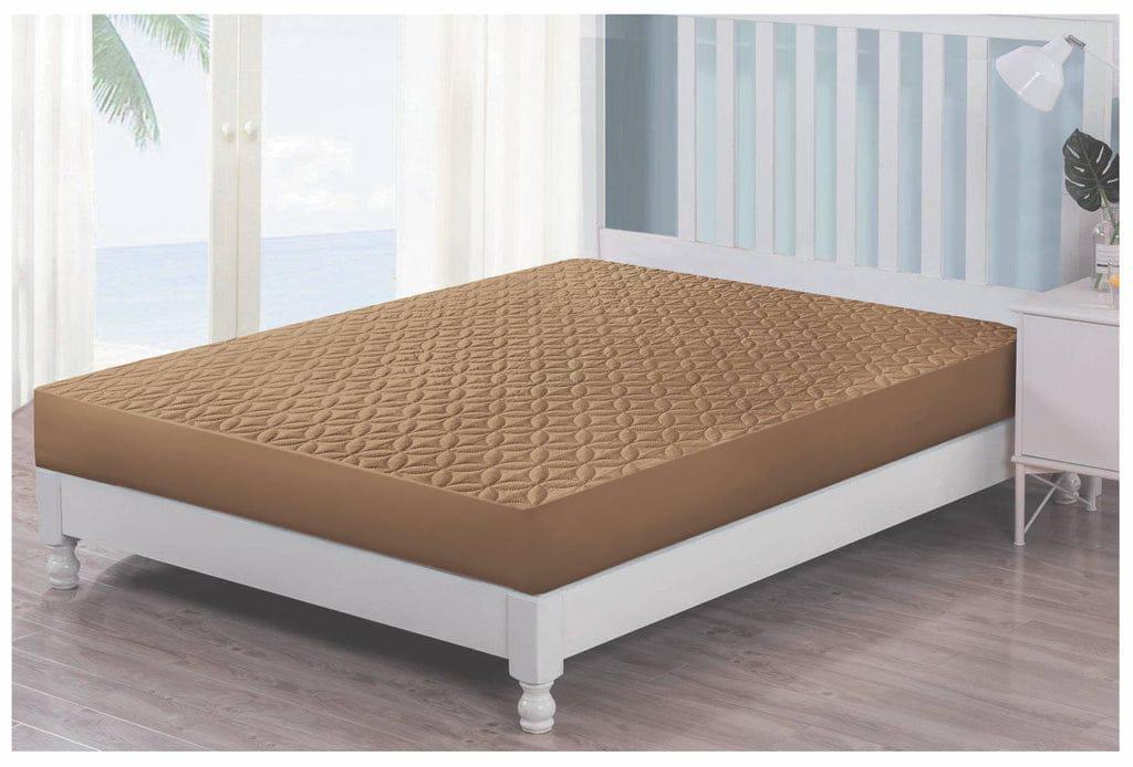 Bedarina Premium Quilted Mattress Protector – Brown