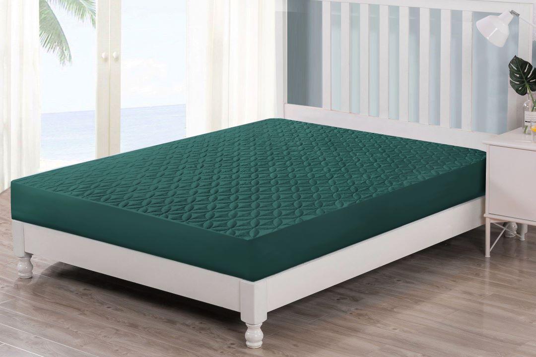 Bedarina Premium Quilted Mattress Protector – Green