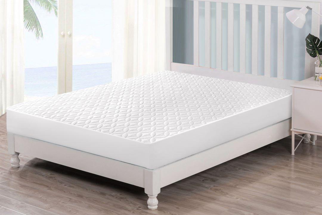 Bedarina Premium Quilted Mattress Protector – White